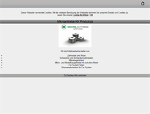 Tablet Screenshot of mikroantriebe.de